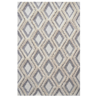 Designer Wool Rug - Alaska 6208 - Natural/Ivory