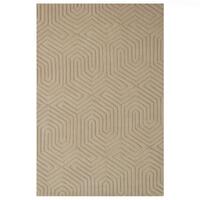 Contemprary Handmade Wool Rug-Athens 6390-Beige