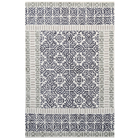 Handmade Georgia Wool Rug-6292-Ivory Charcoal