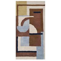 Modern Handmade Wool Rug - Glasgow 6245 - Natural