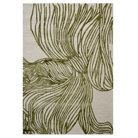 Modern Designer Rug-Gold Coast 6380-Cream Sea Green-160x230cm