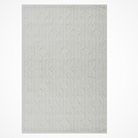 Contemporary Handwoven Wool Rug-Mavis 6371-Ivory