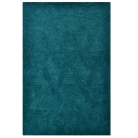 Contemporary Handmade Wool Rug-Paradise 6347-Turquoise-110x160cm