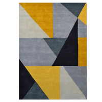 Modern Handmade Wool Rug - Prism 6233 - Yellow