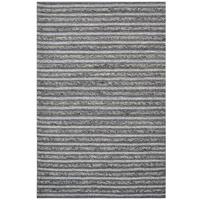 Handwoven Wool Rug-202214-Ash Grey