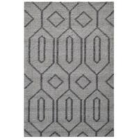 Handwoven Wool Rug-202215-Silver Charcoal