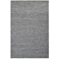 Handwoven Wool Rug-202217-Ash Grey