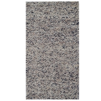 Designer Handwoven Wool Rug-Beads 6372-Natural-80x150cm