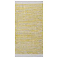 Handwoven Boondi Wool Rug-Ivory/Honey