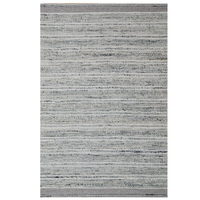 Handwoven Wool & Jute Rug-Jasmine 6332-Silver/Ivory