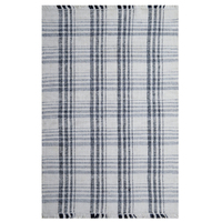 Handwoven Dhurrie Rug-Legend 6361-Ivory/Ash Grey