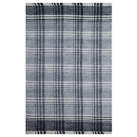 Handwoven Dhurrie Rug-Legend 6361-Ivory Charcoal