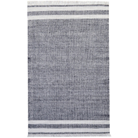 Handwoven Reversible Rug-Richmond 6360-Charcoal