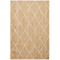 Lumbia Handwoven Natural Jute Rug - 1091 - Natural