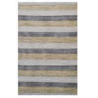 Handwoven Natural Jute Rug-Peru 1111-Grey