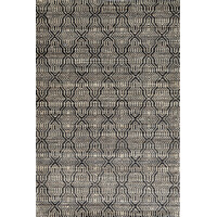 Mirage Handwoven Wool & Jute Rug - Natural/Black