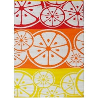 Reversible Outdoor Rugs - Chatai-2690-Orange Multi