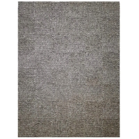 Excellent Quality Handwoven Wool Rug - Braided 1014 - Ash Grey